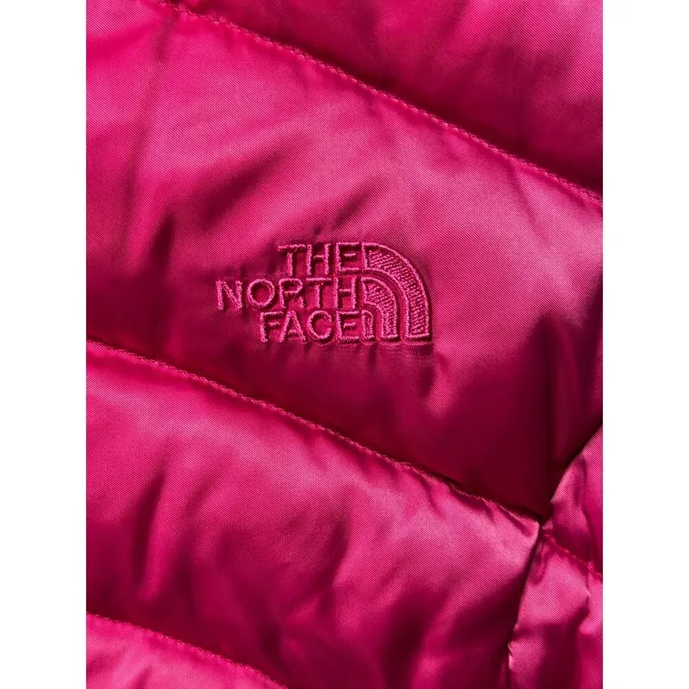 The North Face Women's Pink Puffer Vest - Size S - Picture 2 of 6